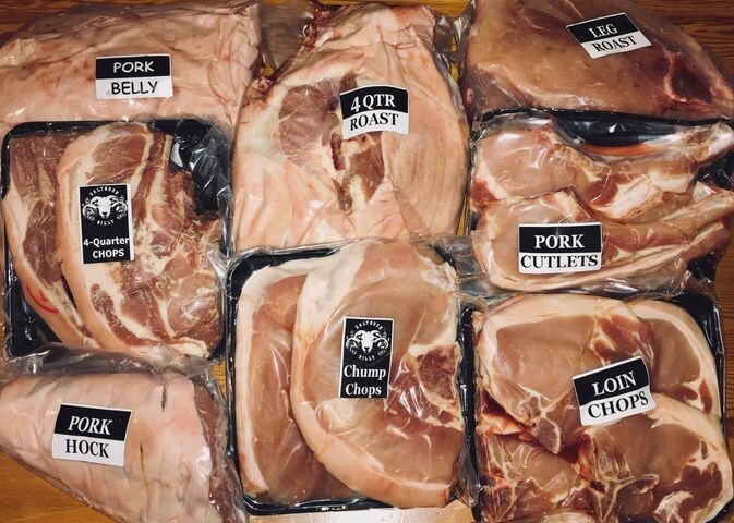 Quarter pack of  select gilt pork