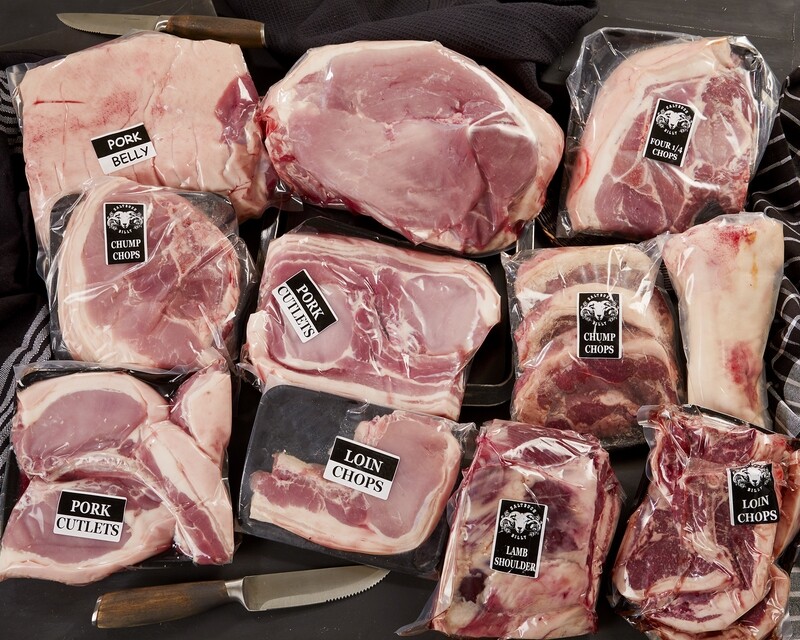 Mixed Quarter of Saltbush Lamb and Select Gilt Pork