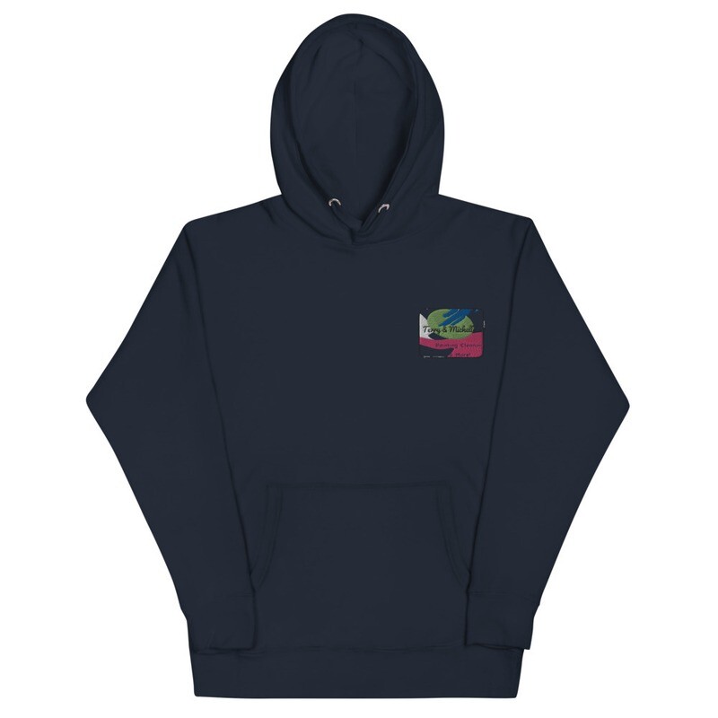 Unisex Hoodie- T &amp; M Paint-1
