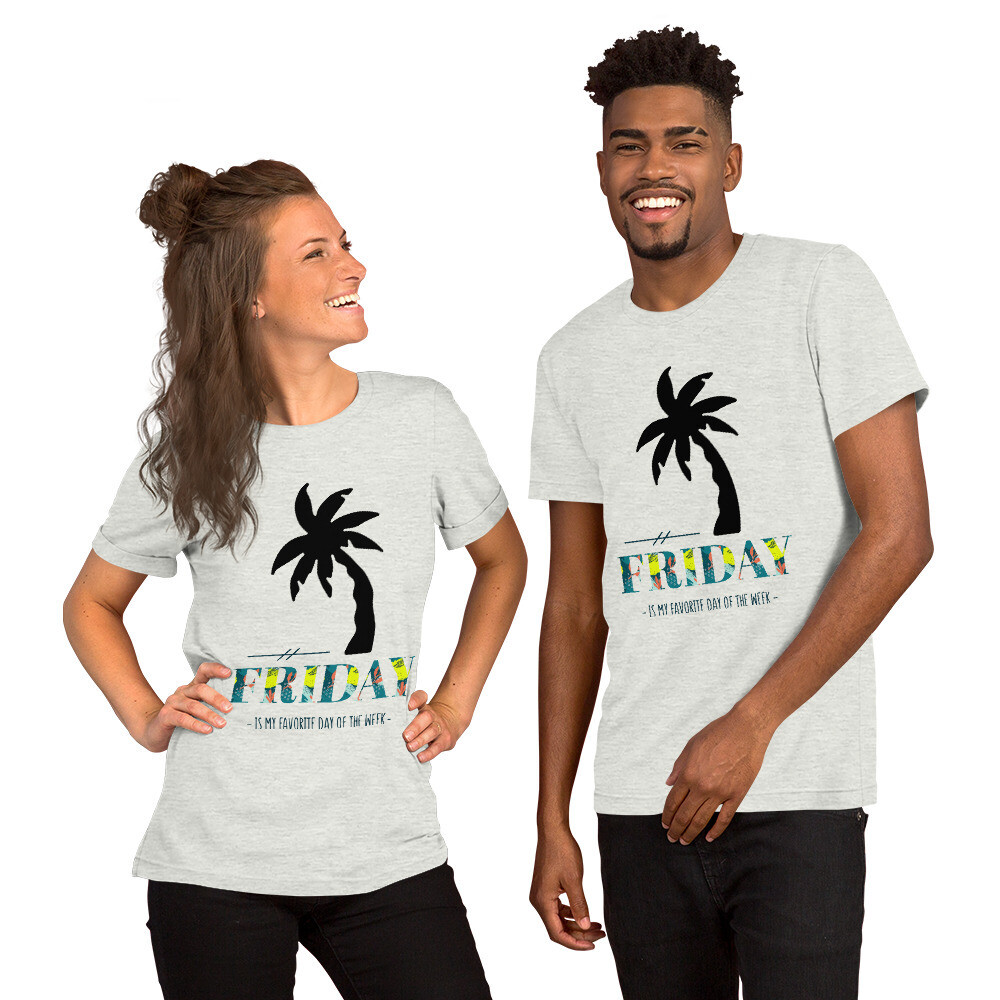 Short-Sleeve Unisex T-shirt- FRIDAY-1