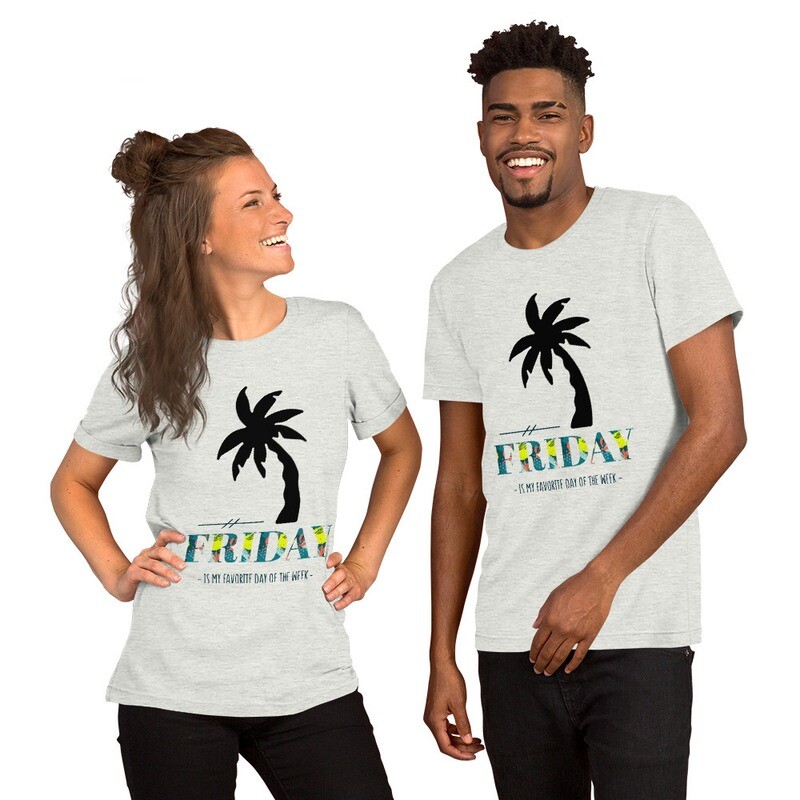 Short-Sleeve Unisex T-shirt- FRIDAY-1