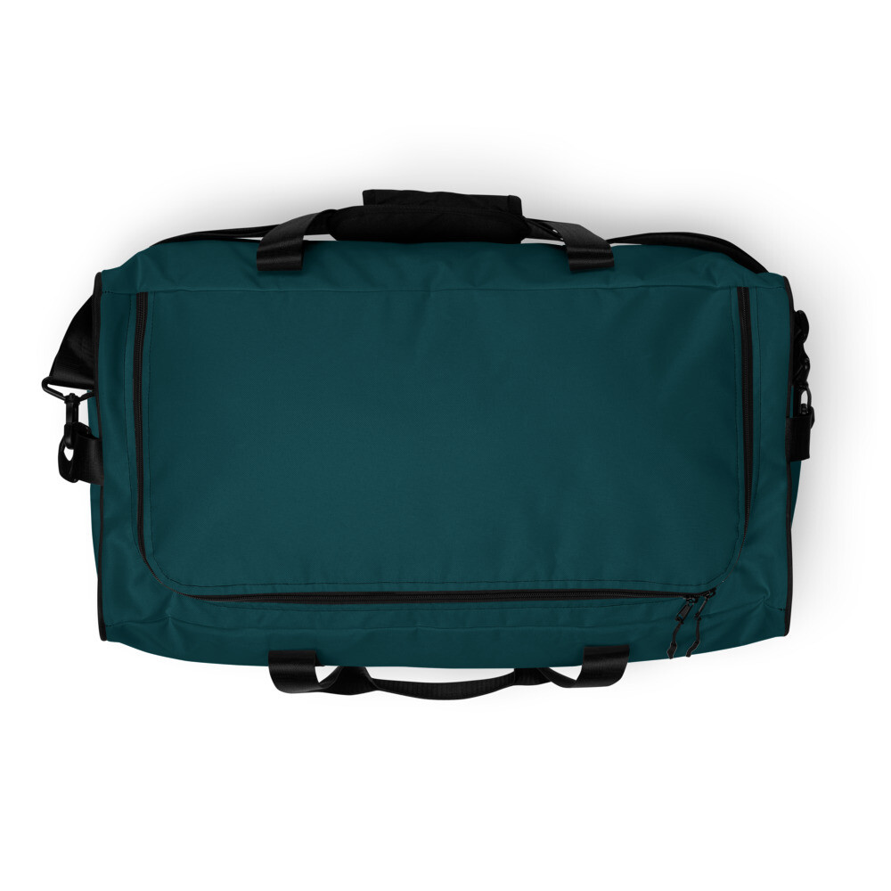 Duffle Bag- Bluturq-Floral