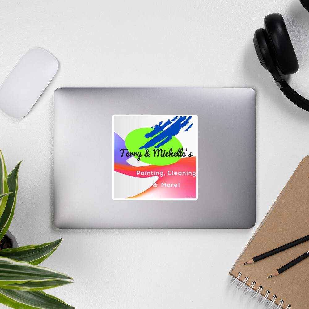 Bubble-Free Stickers- T&amp;M Paint, Clean, More