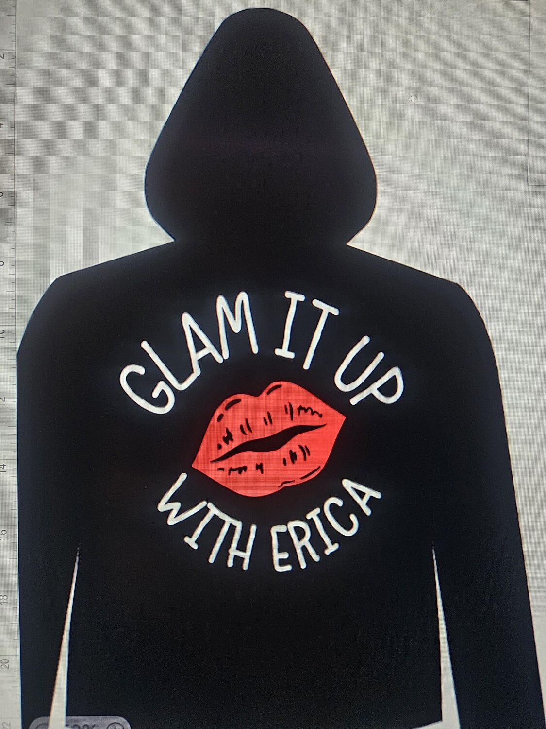 Black Glam It Up Hoodie