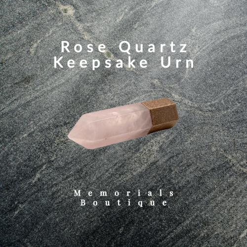 Rose Quartz Keepsake Urn