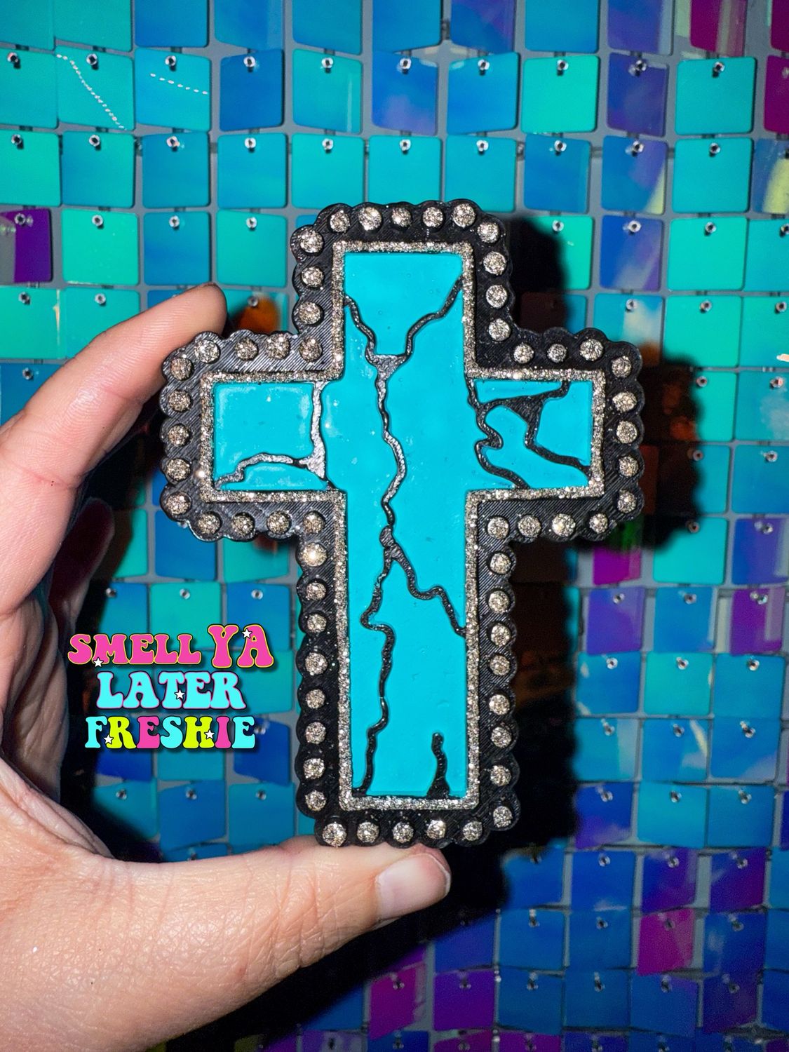 Turquoise Cross