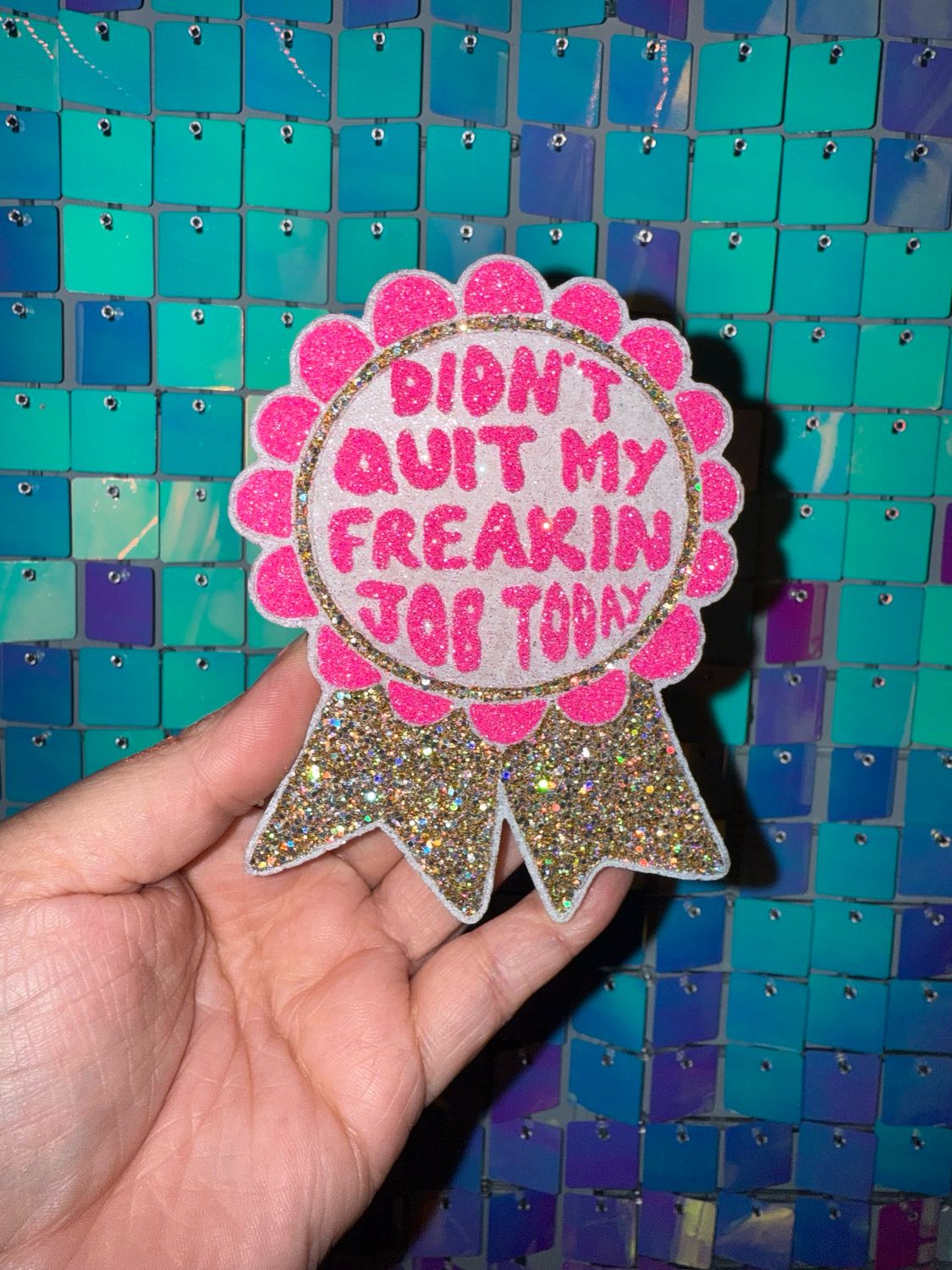 Didn’t Quit - Pink Chiffon