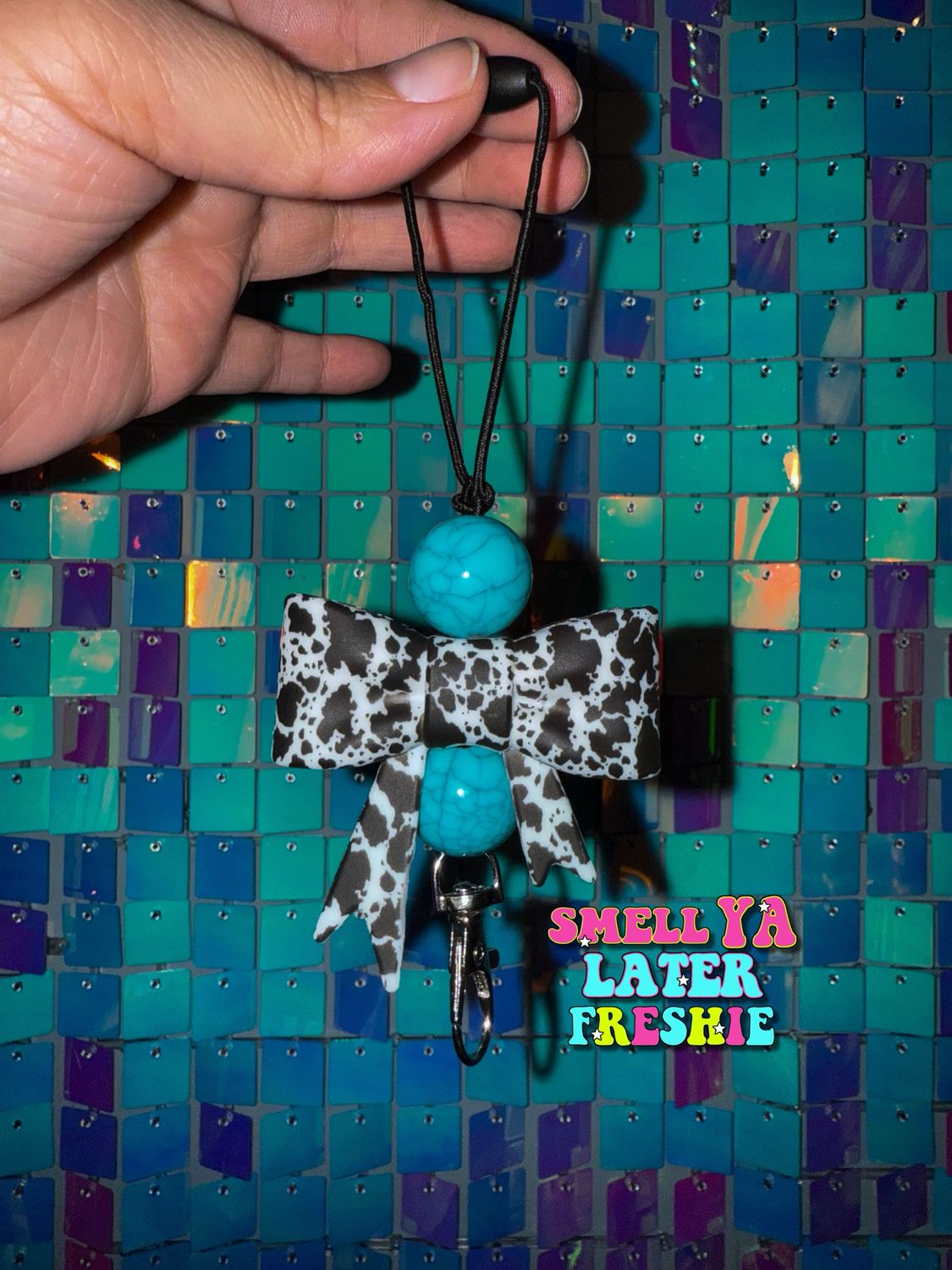 Freshie Hanger Cow Print