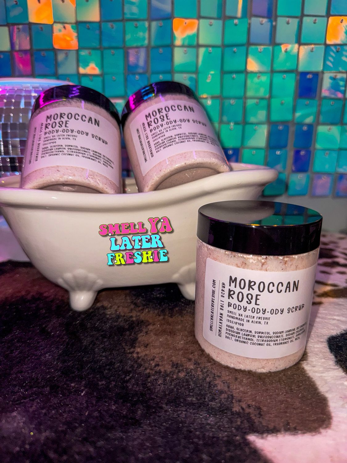 Moroccan Rose Body-Ody-Ody Scrub