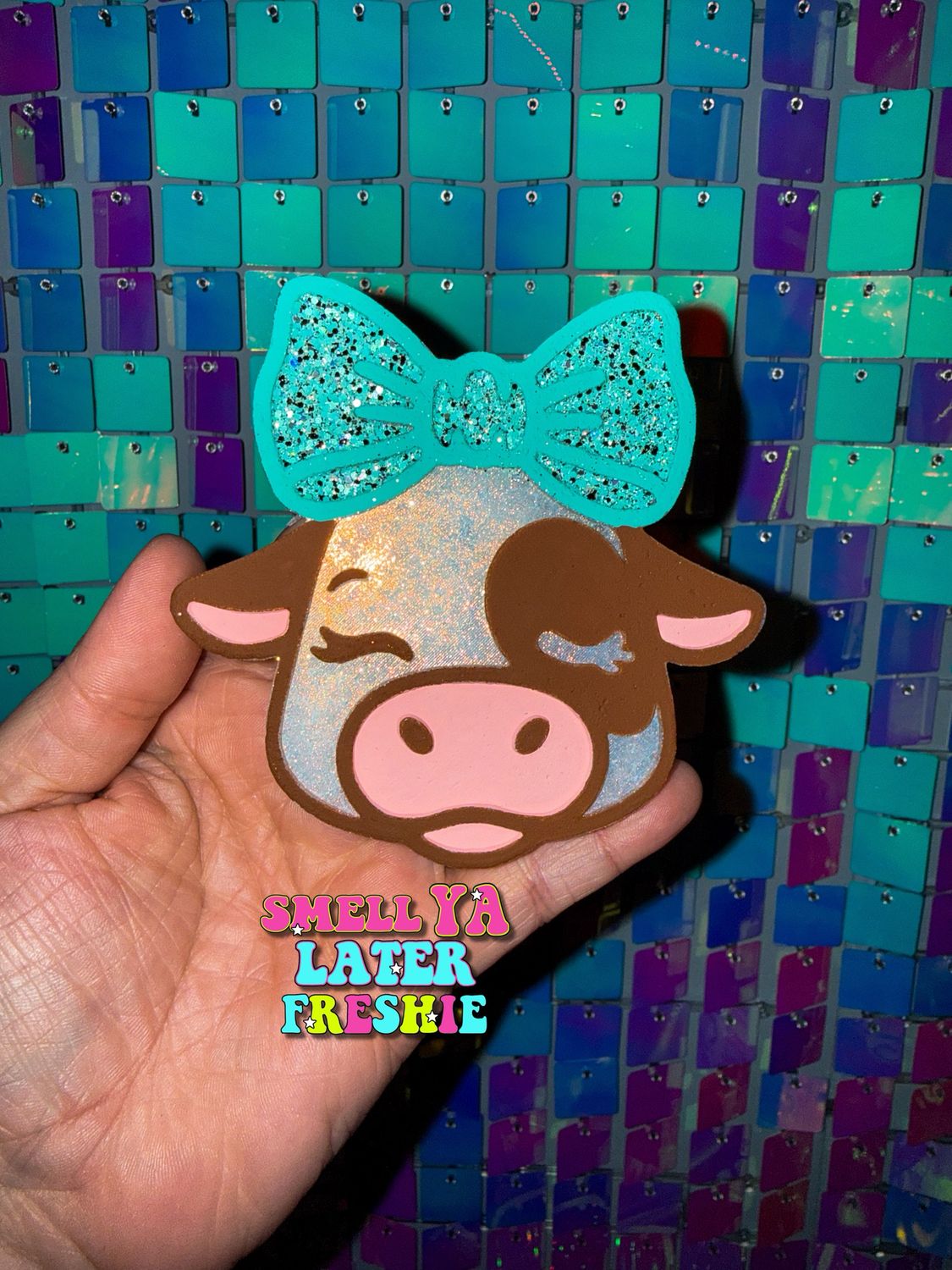 Cow With Bow
