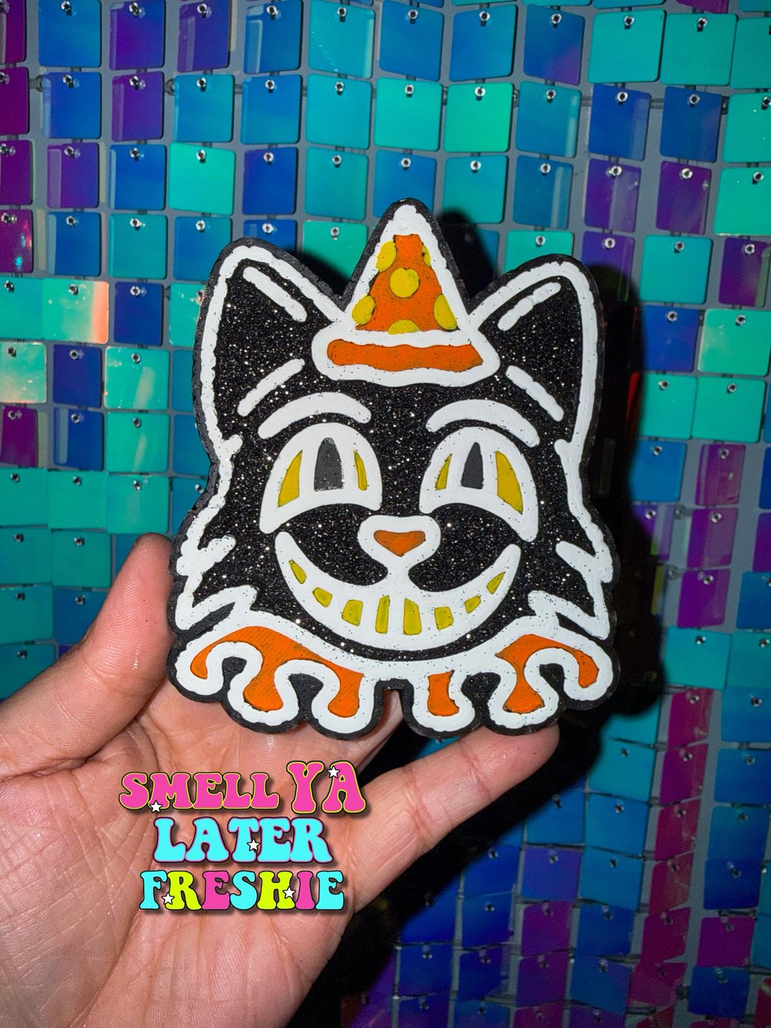 Retro Halloween Cat