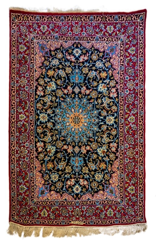 Tappeto Isfahan seta