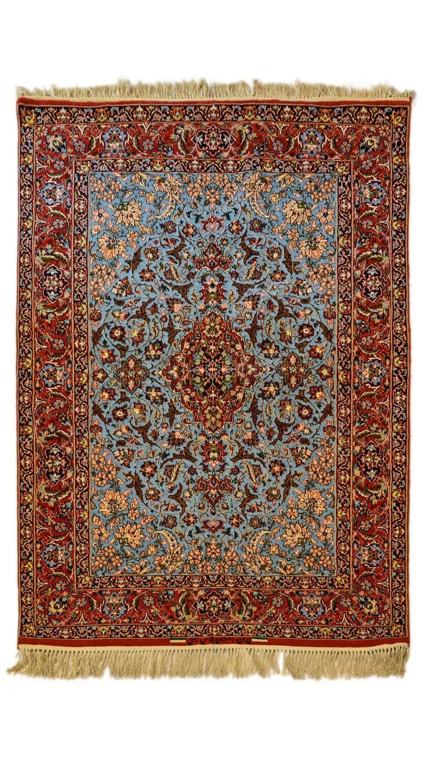 Tappeto Isfahan seta