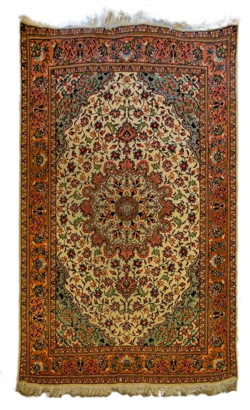 Tappeto Tabriz  60 Raj Kork seta