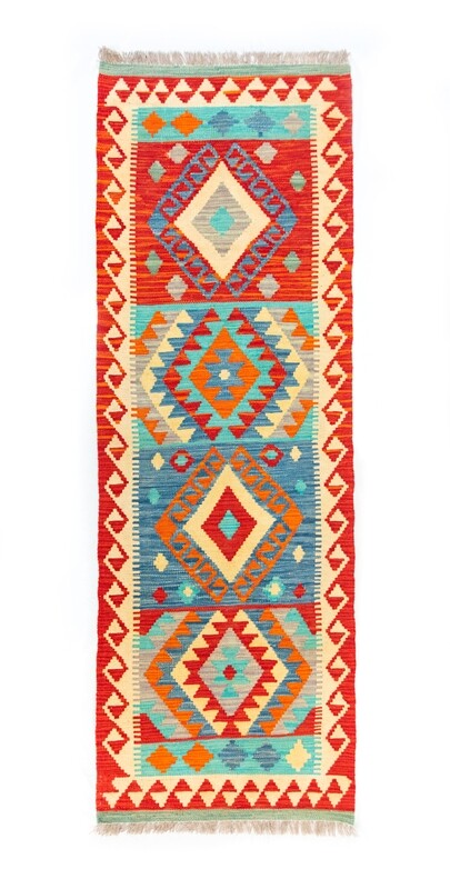 Tappeto Kilim lana su lana