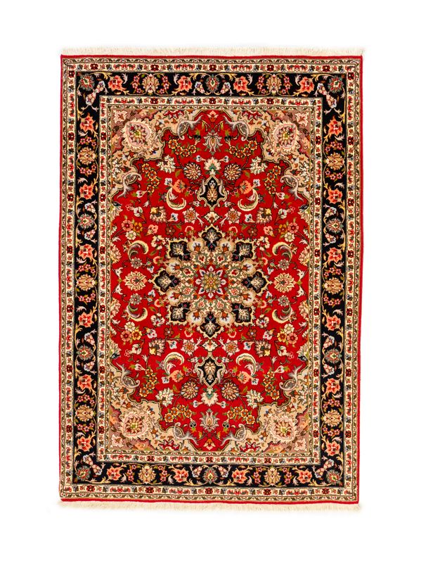 Tappeto Tabriz 60 Raj Kork Seta Tappeto Tabriz 60 Raj Kork Seta