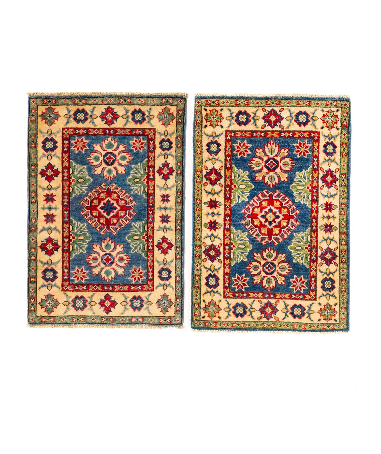 Tappeto Scendiletto Kazak Gazni coppia