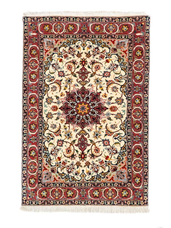 Tappeto Tabriz 60 Raj Kork Seta