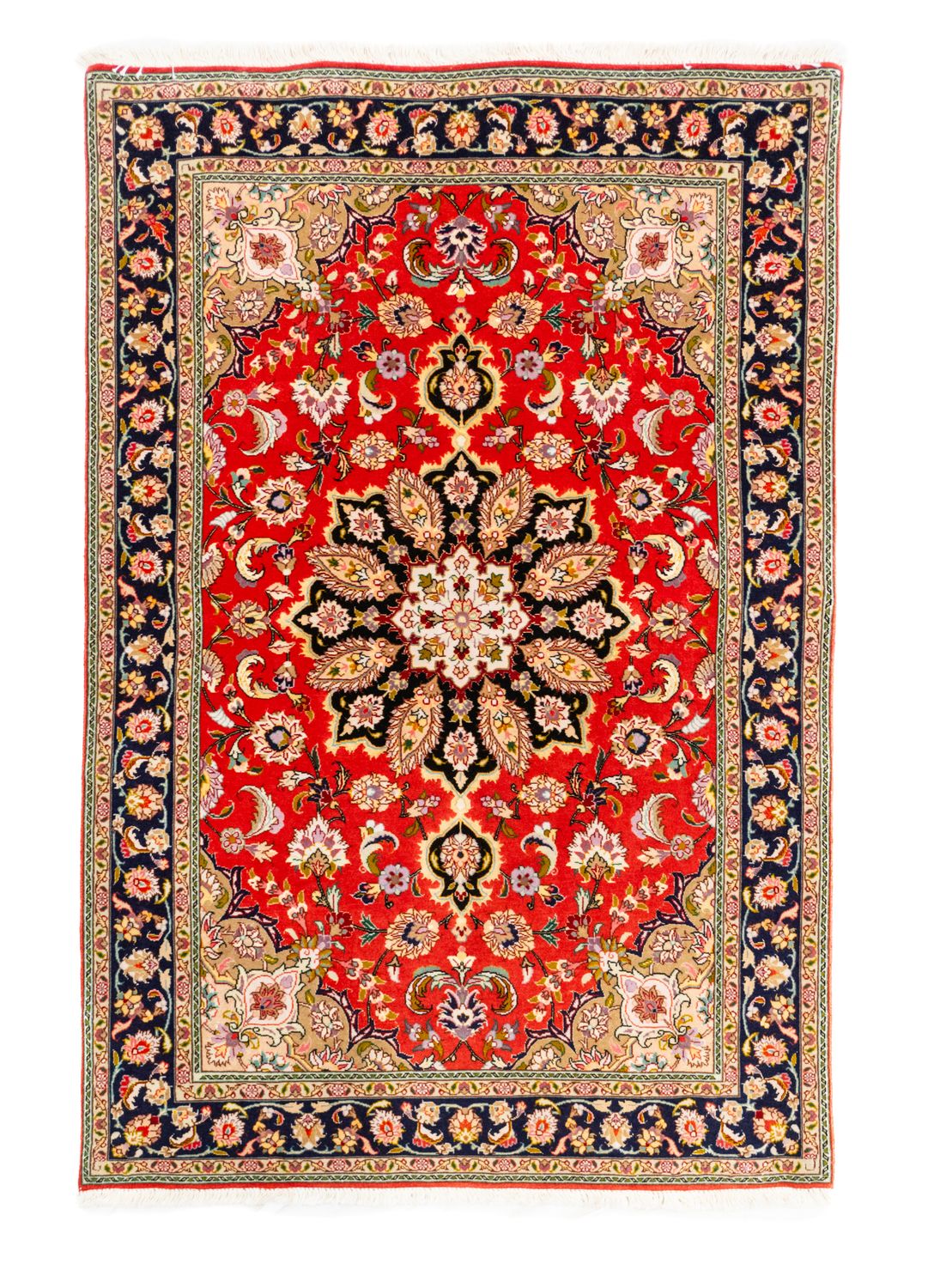 Tappeto Tabriz 60 Raj Kork Seta