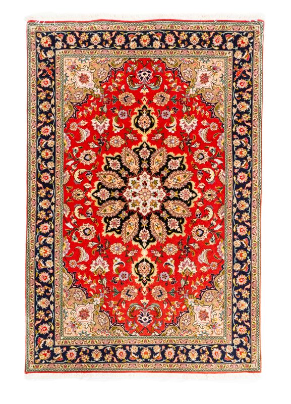 Tappeto Tabriz 60 Raj Kork Seta