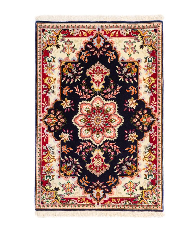 Tappeto Tabriz 60 Raj Kork Seta