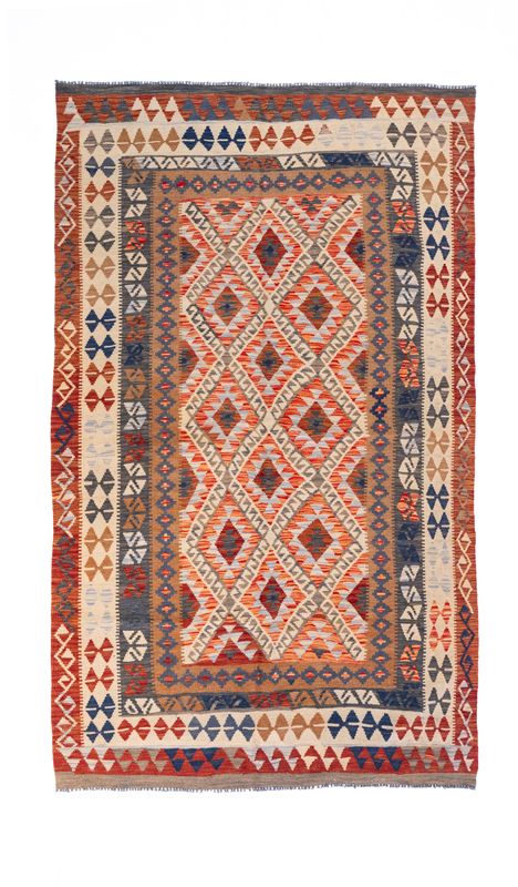Tappeto Kilim Lana su Lana