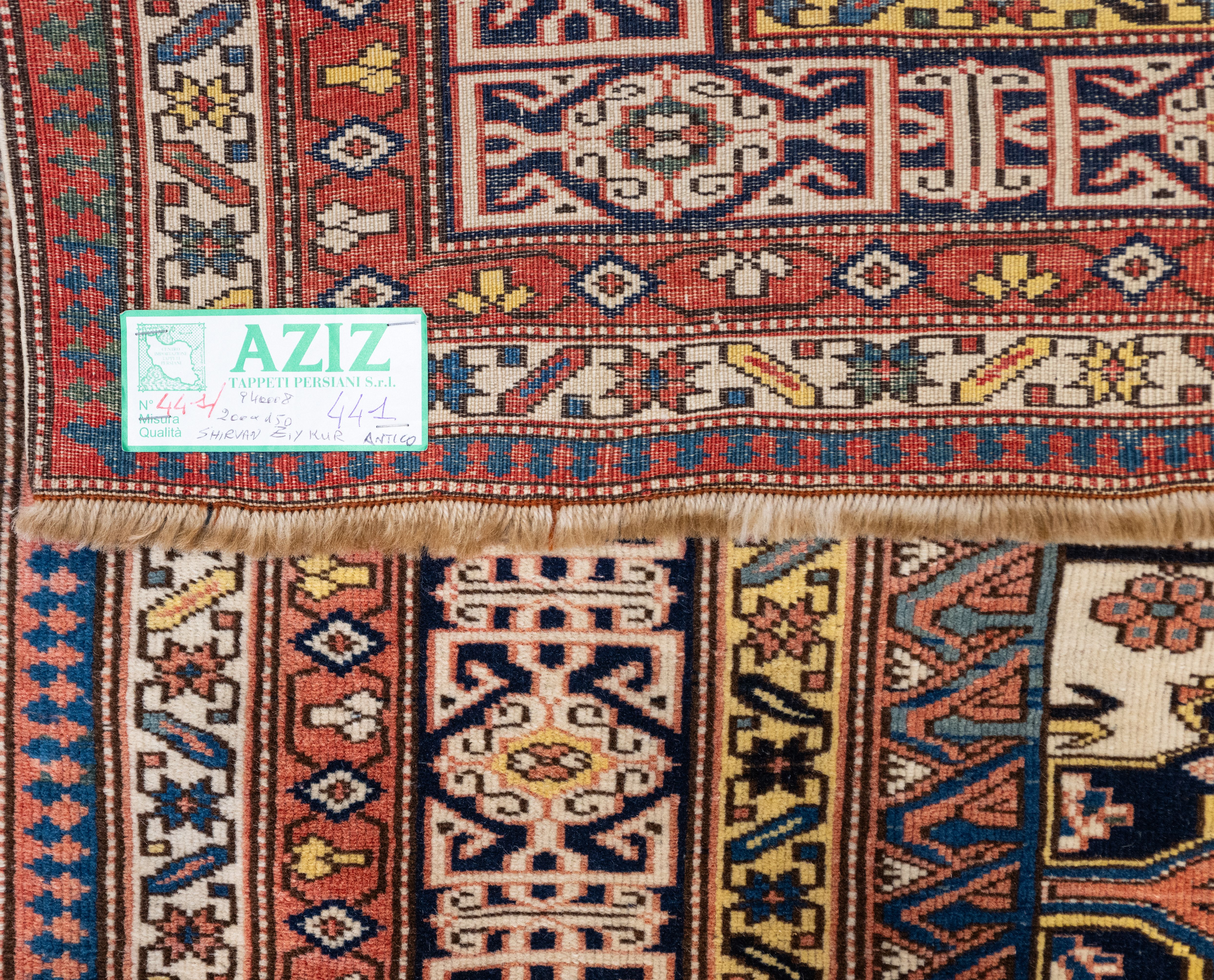 Tappeto Shirvan Zeihkur Antico