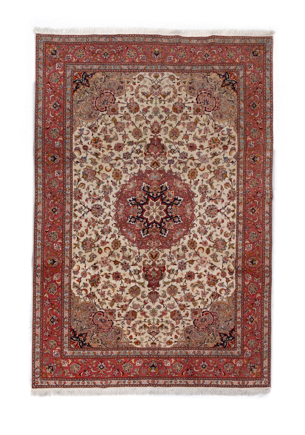 Tappeto Tabriz 60 Raj Kork seta