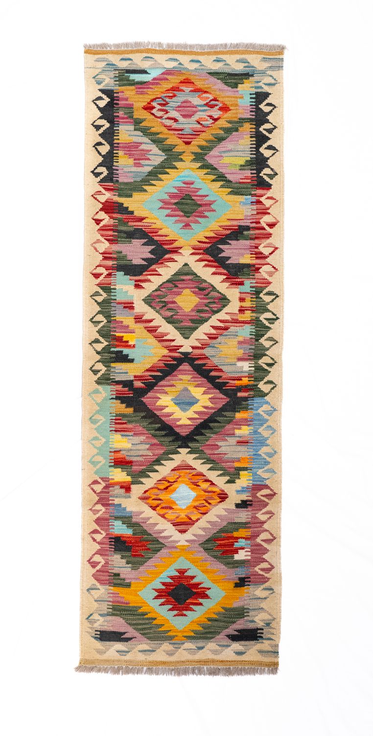 Tappeto Kilim Lana su lana