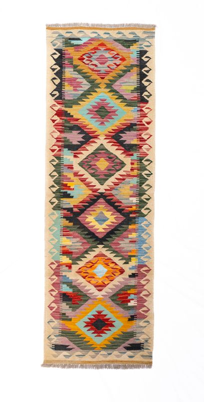 Tappeto Kilim Lana su lana