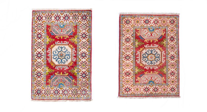 Tappeto Scendiletto Kazak Gazni Coppia
