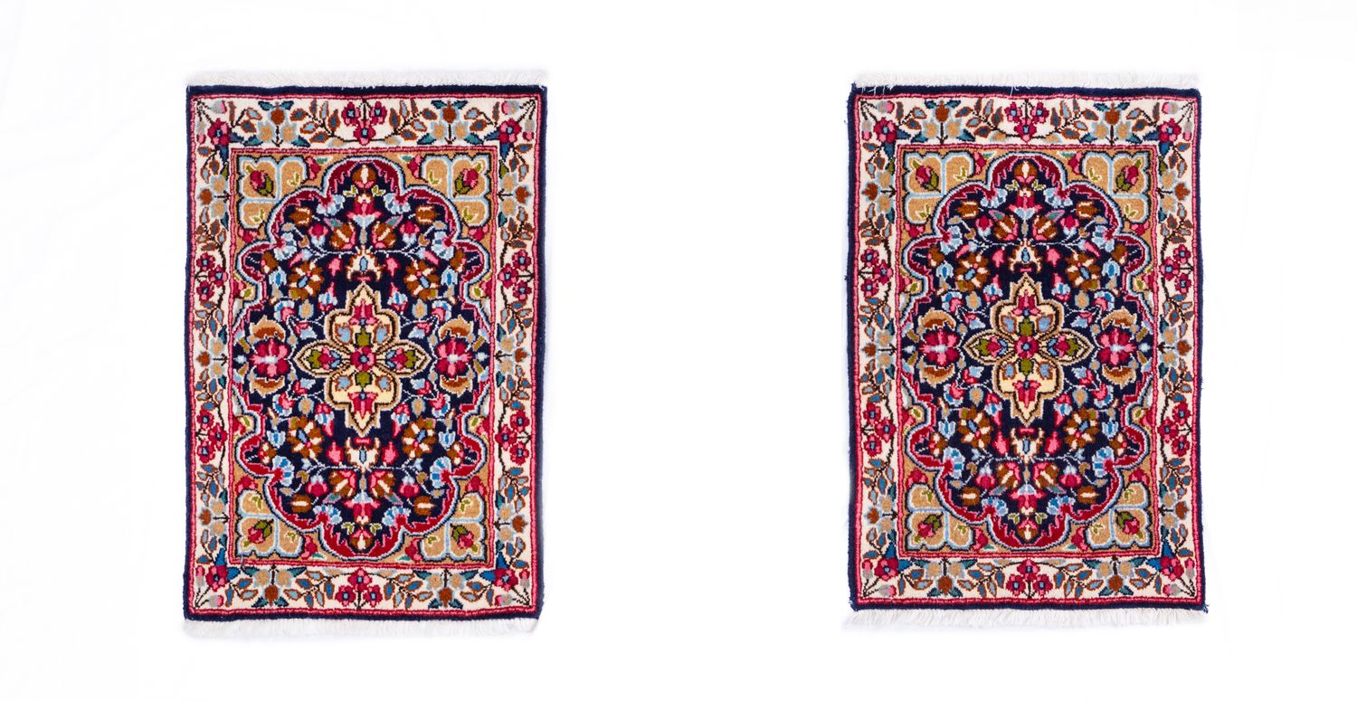 Tappeto Scendiletto Kirman Coppia