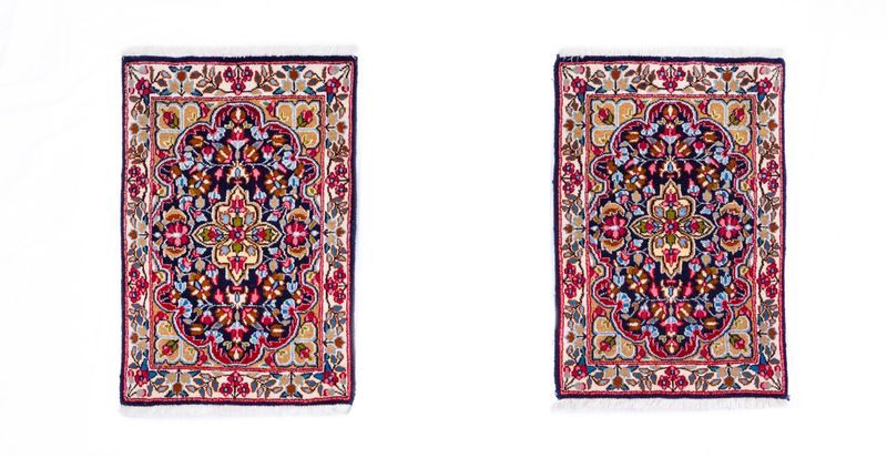 Tappeto Scendiletto Kirman Coppia