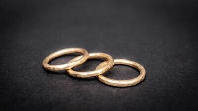 Brass Stacking Rings