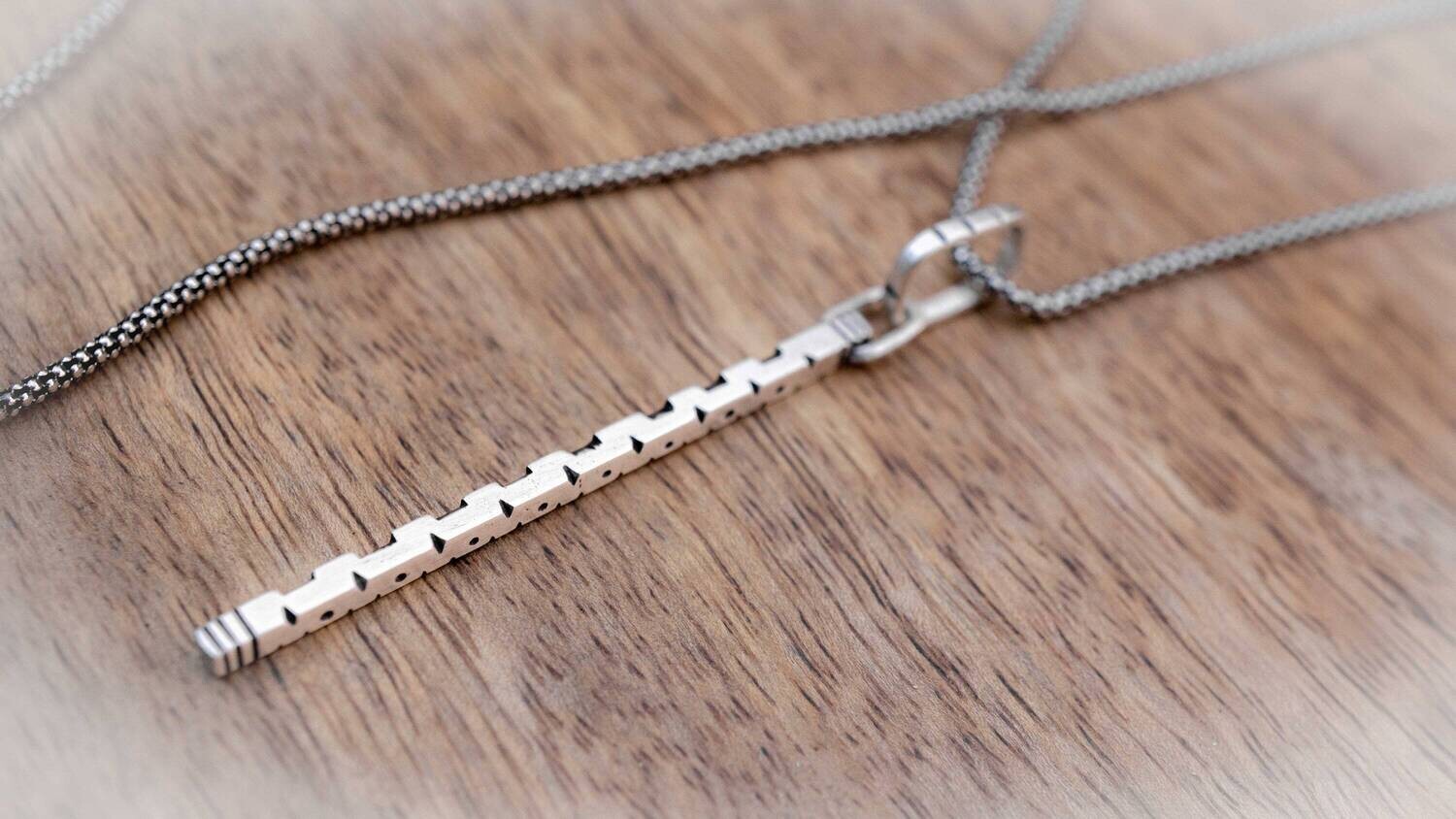 Silver Bar Pendant