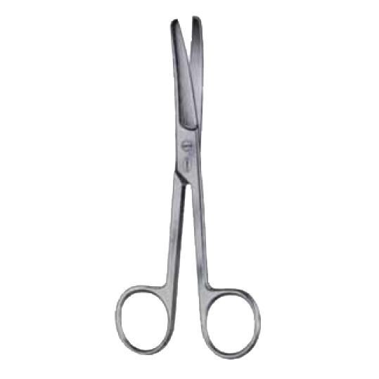 Forbici smusse curve cm 16