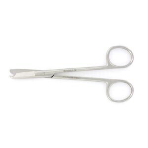 Forbice spencer levapunti per sutura, in acciaio inox cm.13