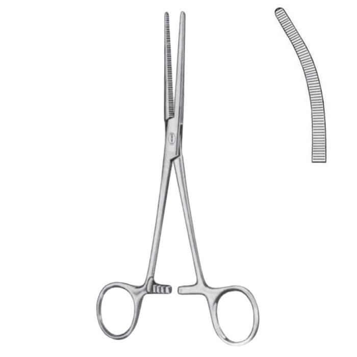 Pinza di klemmer curva cm.14