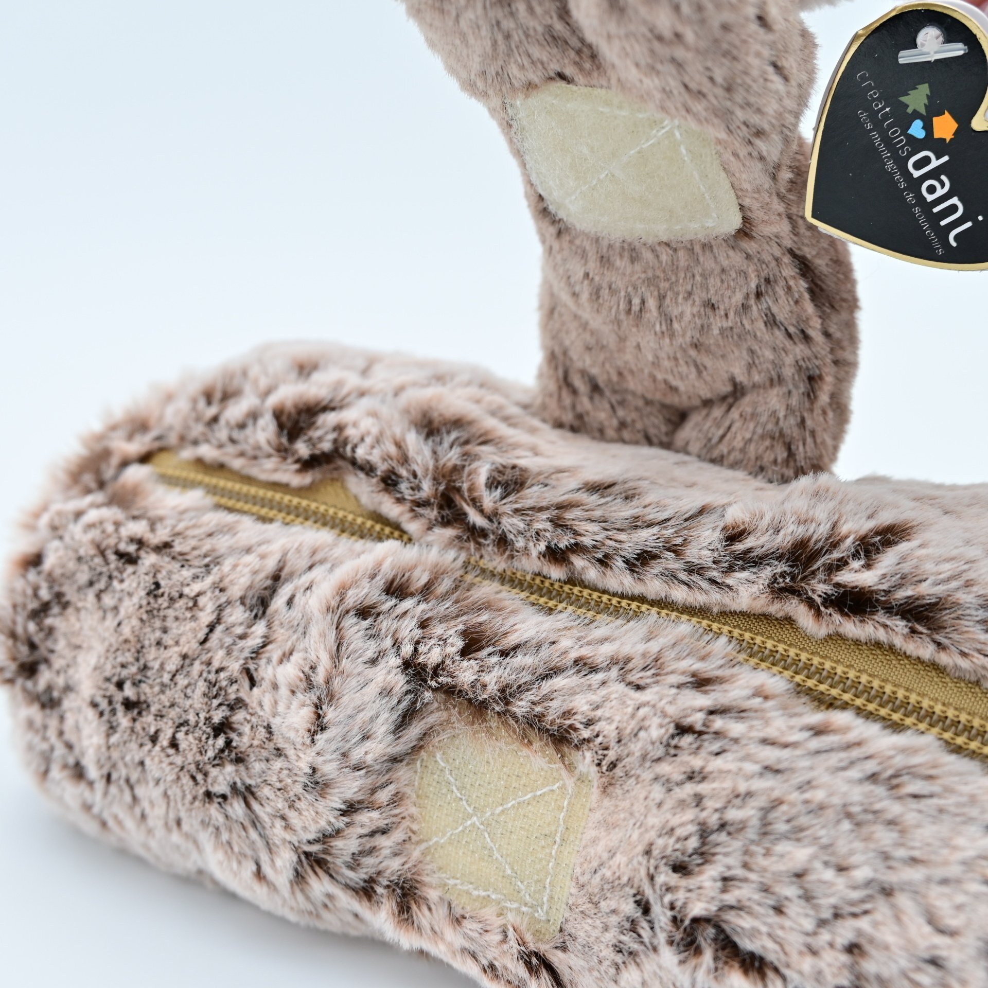 Astuccio di peluche - Camoscio