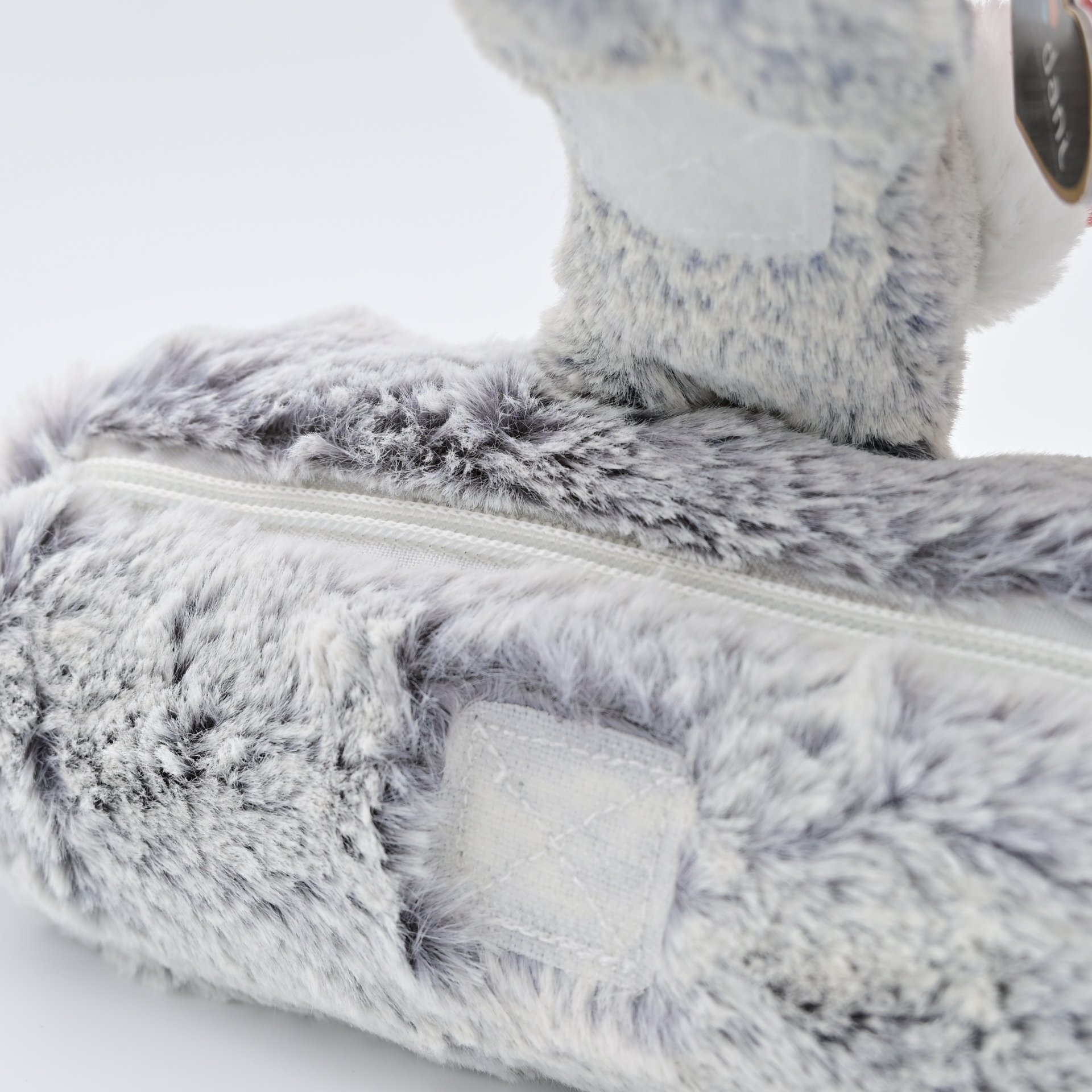 Astuccio di peluche - Lupo