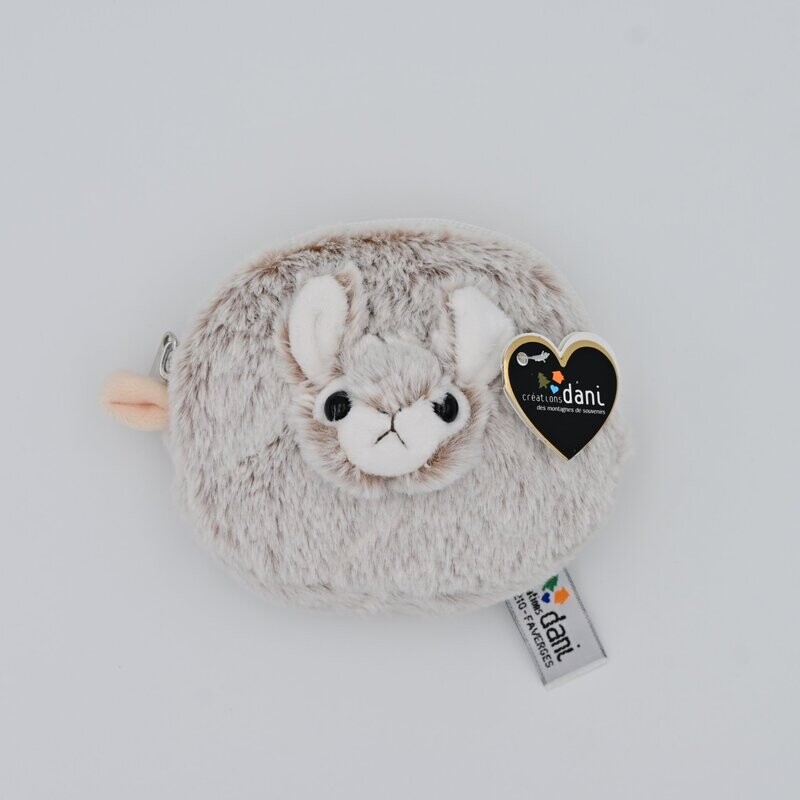 Portamonete di peluche - Coniglio