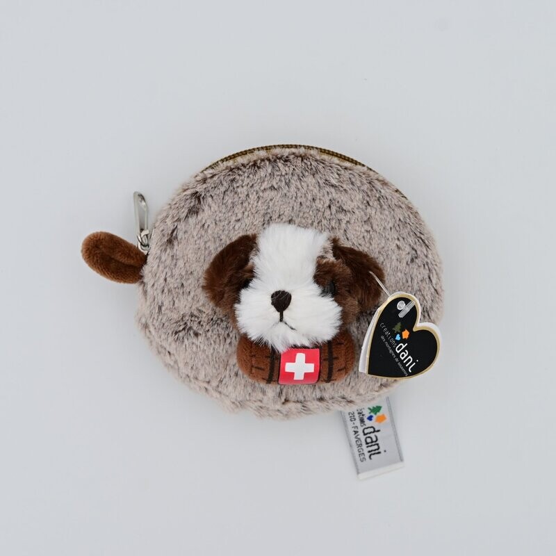 Portamonete di peluche - San Bernardo