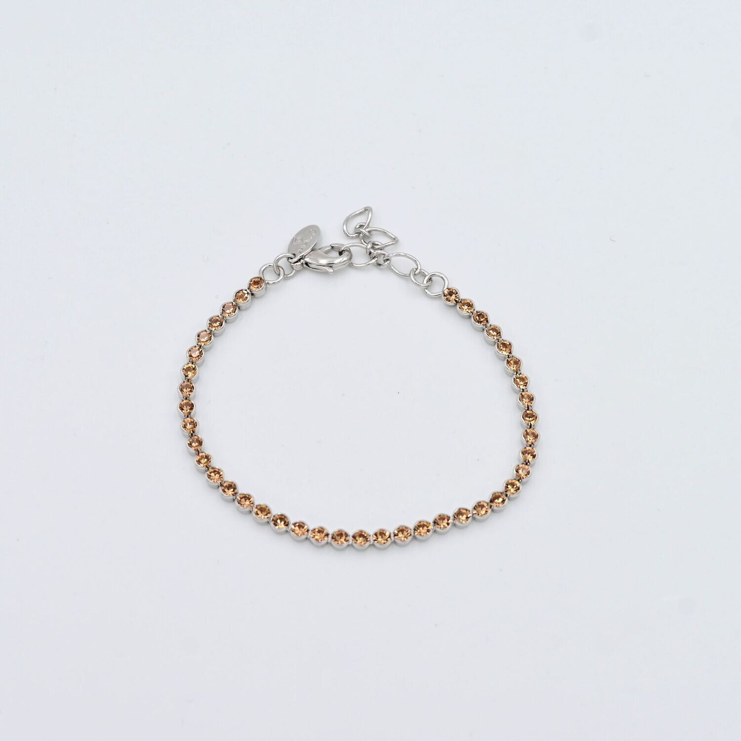Bracciale Tennis - Beige