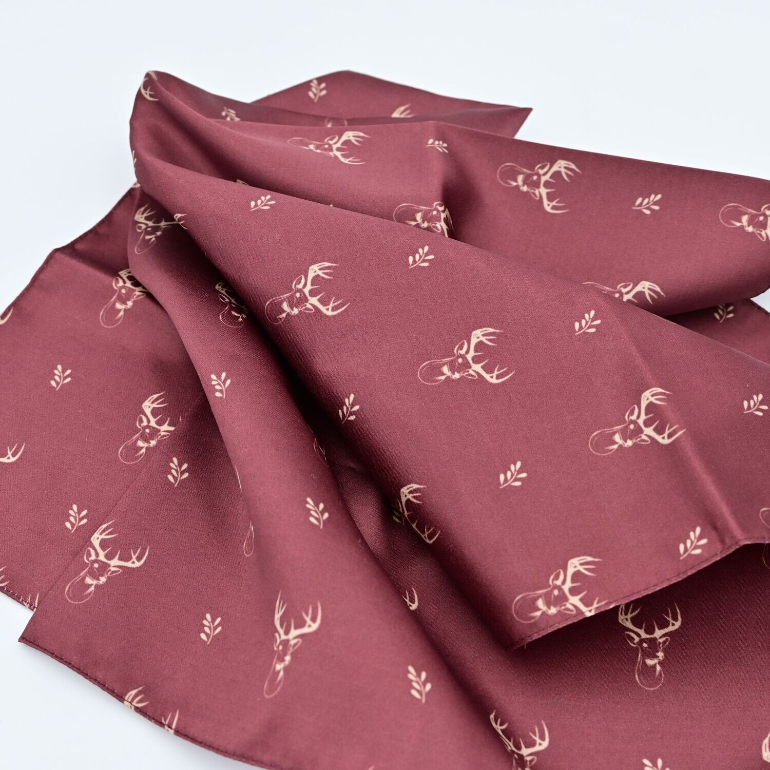 Foulard cervi - Bordeaux
