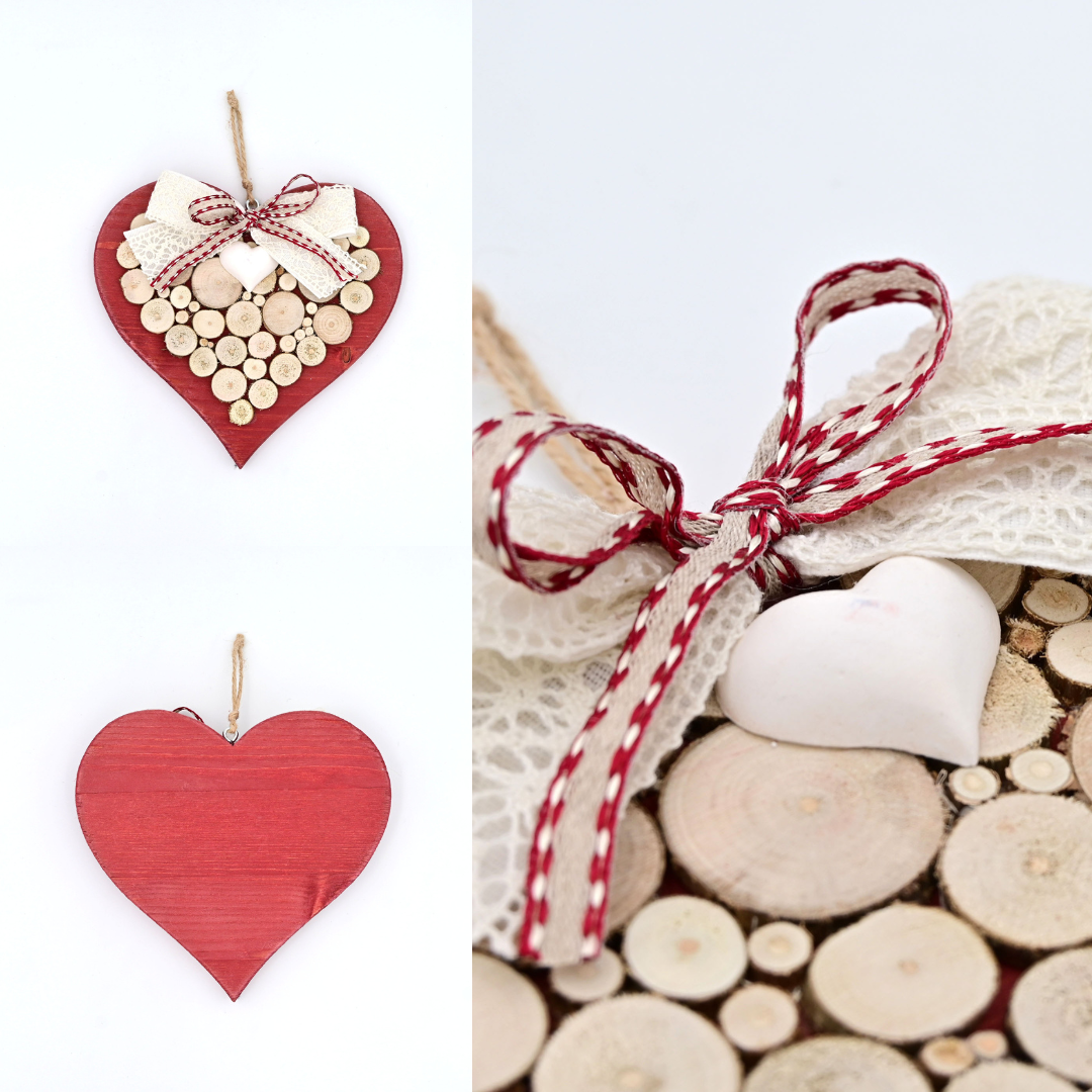 Decorazione con cuoricino - M