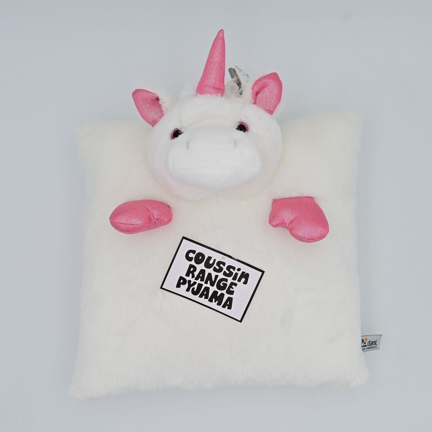 Cuscino porta pigiama - unicorno