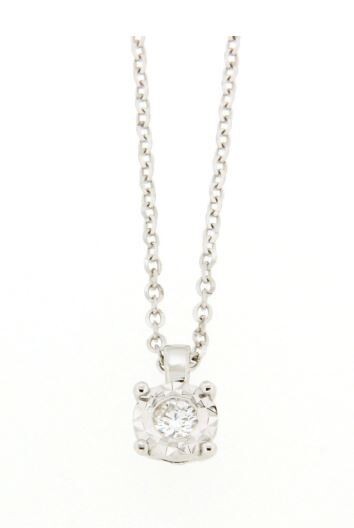 Clesi Gioielli Linea Riflessi Collana con Diamante 0.06 ct