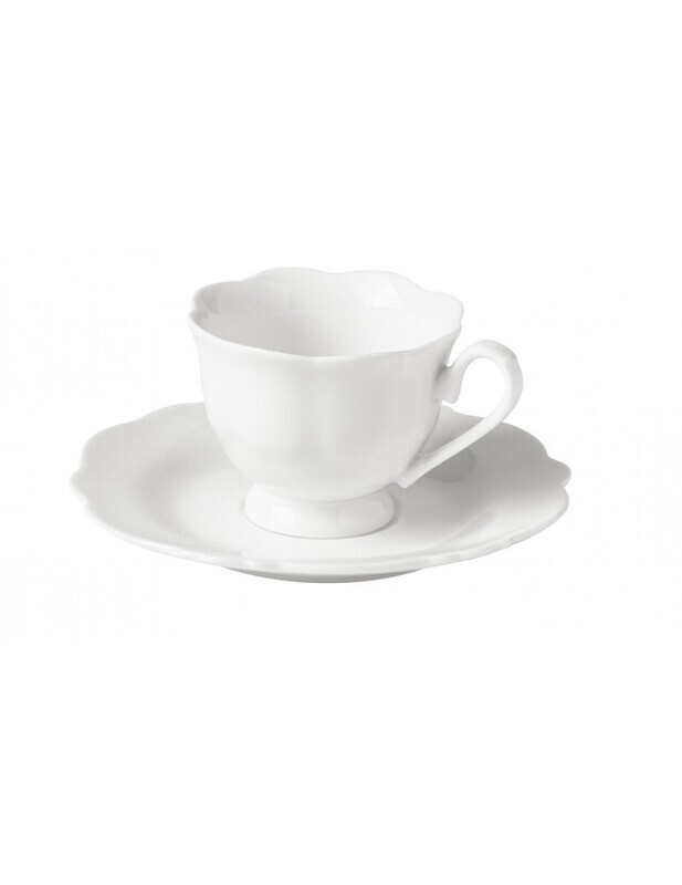 BRANDANI TAZZINA CAFFE MERINGA SET 2 PZ NEW BONE CHINA