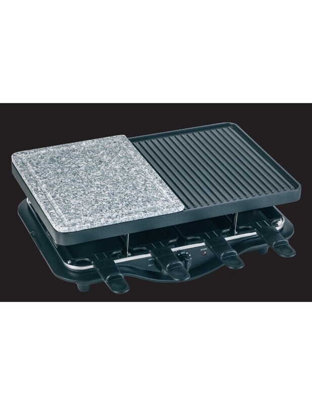 BRANDANI GRILL RACLETTE TECHNO COLLECTION IN ALLUMINIO, MARMO E PLASTICA PP