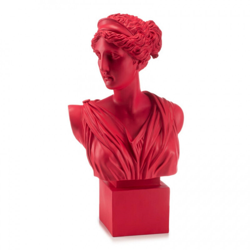 Lamart Palais Busto Royal Artemide rosso rubino 50 cm